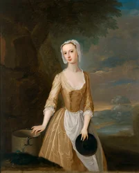 Catherine Hyde, Duchesse de Queensbury en laitière vers 1770