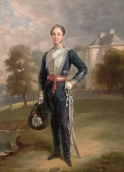 Portrait du lieutenant George Ramsay de Lixmont, 1838