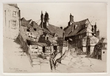 Rye, Sussex, Angleterre, 1884