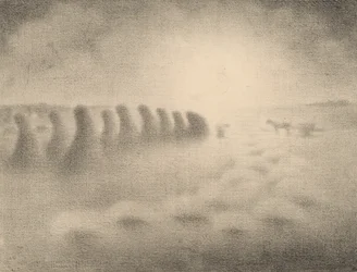 Fin de la récolte, années 1890