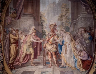 Scénographie : « Alceste » Représentation de la scène 4 de l