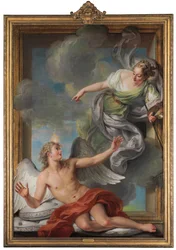 Peinture éveillant le génie endormi