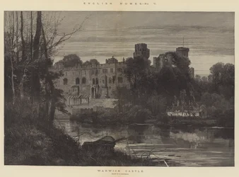 Maisons anglaises, château de Warwick