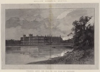 Maisons anglaises, Welbeck Abbey, le siège du Duc de Portland