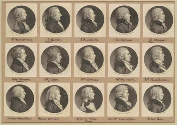 Collection de portraits de Saint-Mémin, Groupe 12