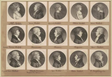 Collection de portraits de Saint-Mémin, groupe 19