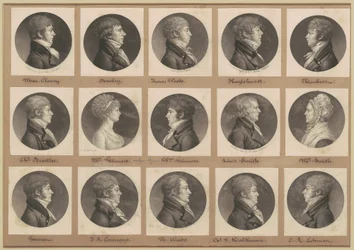 Collection de portraits de Saint-Mémin, Groupe 25