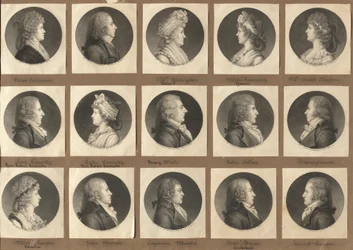 Collection de portraits Saint-Mémin, Groupe 2