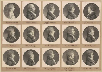 Collection de portraits de Saint-Mémin, Groupe 30