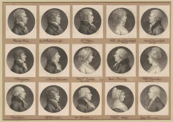 Collection de portraits de Saint-Mémin, Groupe 36