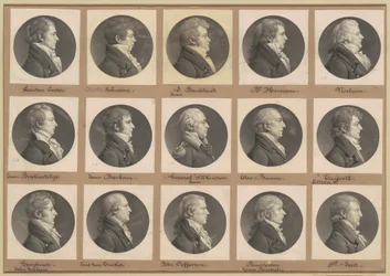 Collection de portraits Saint-Mémin, groupe 39