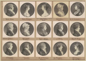 Collection de portraits de Saint-Mémin, Groupe 44