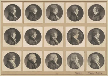Collection de portraits de Saint-Mémin, Groupe 55