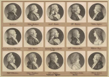 Collection de portraits de Saint-Mémin, Groupe 7
