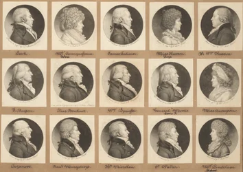 Collection de portraits de Saint-Mémin, Groupe 9