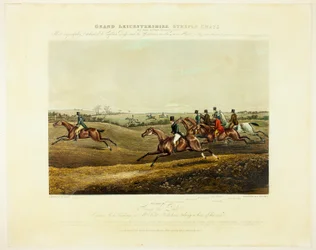 Going the Pace, from The Grand Steeplechase over Leicestershire (en anglais)