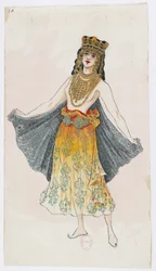 Holmès - La montagne noire - costume designs by Charles Bianchini - 20. (Costume)