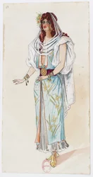 Holmès - La montagne noire - costume designs by Charles Bianchini - 23. (Costume)