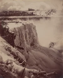 Frozen Falls,c. 1880 (photo)