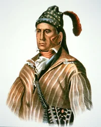 Menawa, chef du peuple Creek, d