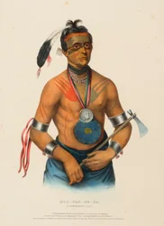 HOO-WAN-NE-KA, CHEF WINNEBAGO, extrait de l