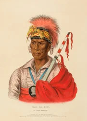 TEH-RO-HON, GUERRIER IOWAY, extrait de l