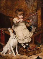 Le petit violoniste, 1887