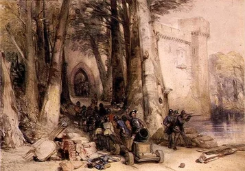 Le camp du roi