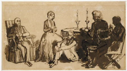 Une soirée chez les Combes, 1850-51