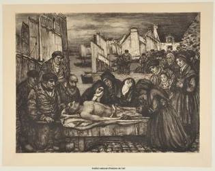 Douleur au pays de la mer ou Les victimes de la mer (épreuve b)