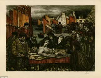 Douleur au pays de la mer ou Les victimes de la mer (épreuve c)
