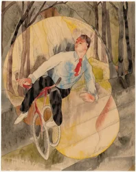 Au Music-Hall, le Cycliste