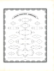 Série de cartouches décoratifs (imprimés)