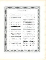Vignettes décoratives et motifs ornementaux (imprimé)