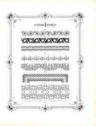 Motifs ornementaux élégants pour l