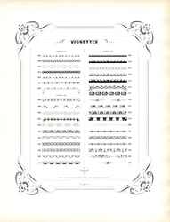 Bordures ornementales et éléments décoratifs (imprimé)