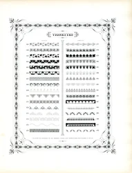 Bordures ornementales et vignettes, Corps 20 (Suite) (imprimé)