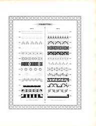 Bordures typographiques et rangées d