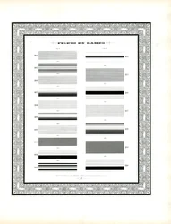 Éléments de lignes typographiques - Filets en Lames, troisième série (imprimé)
