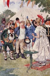 Illustration pour Les Papiers de Pickwick par Charles Dickens