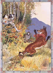 Des buissons a surgi le chien, scène de L