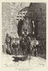 Sortie des six bourgeois de Calais