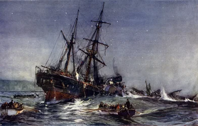 Le Naufrage du Birkenhead, 1852