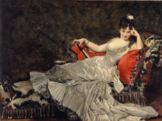 Portrait de Mademoiselle de Lancey