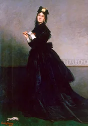 La Femme au gant, 1869