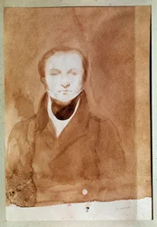 Portrait de Prosper Mérimée (1803-1870) écrivain français