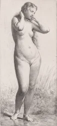 Jeune femme au bain, 1866