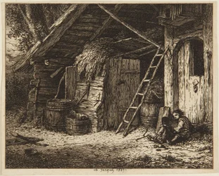 Le coup des poules - 1849