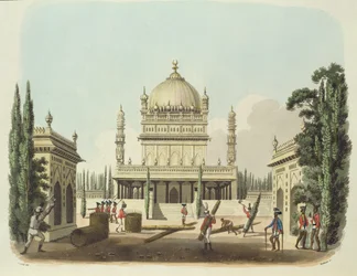 Le tombeau de Hyder Ali et Tippoo Sultan, planche 49 de 