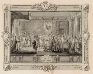 Le lever du roi Louis XVI, 1774-1775